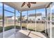 Relaxing screened patio offers backyard views at 146 Education Blvd, Ladson, SC 29456