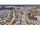 Extensive residential area viewed from above, showcasing well-spaced homes, ponds, and community green spaces at 1525 Harriman St, Mount Pleasant, SC 29466