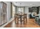 Cozy dining room complemented by natural light, stylish decor, and convenient access to the modern kitchen at 219 Daybreak Blvd, Summerville, SC 29486