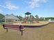 Community playground with swings, slides, and a picnic shelter at 219 Daybreak Blvd, Summerville, SC 29486