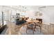 Modern kitchen featuring a large island, granite countertops, pendant lighting, and stainless steel appliances at 286 Godwit Dr, Summerville, SC 29486