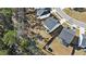 Birds-eye view of the neighborhood with well-manicured lawns, mature trees and meticulously planned community at 294 Torslanda Ln, Summerville, SC 29486