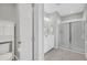 Bathroom with a shower and white vanity and built in storage at 4603 Scout Aly, North Charleston, SC 29405