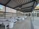 Patio featuring comfortable lounge seating and overhead shade at 4603 Scout Aly, North Charleston, SC 29405