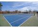 Outdoor tennis courts with green and blue surfaces under a bright sky at 4603 Scout Aly, North Charleston, SC 29405