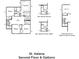 Second floor options including roman shower and deluxe owner's bath at 462 Cadbury Loop, Summerville, SC 29486
