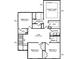 Second floor layout featuring bedrooms, owner's suite, loft, laundry room and bathrooms at 476 Cadbury Loop, Summerville, SC 29486