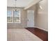 Open living room area featuring neutral paint, lots of light, and a decorative chandelier at 529 Pleasant Side Dr, Moncks Corner, SC 29461