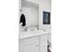 Clean and modern bathroom featuring a white vanity, mirror, and toilet at 69 Arrowwood Way, Summerville, SC 29485