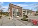 Brick Corner House cafe with fountain, outdoor seating, and inviting entrance at 69 Arrowwood Way, Summerville, SC 29485