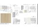 A collection of interior design materials showcasing different textures and finishes at 712 Minton Rd, James Island, SC 29412