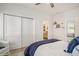 Cozy bedroom with closet, ensuite bath, and window seat at 750 Atlantic St, Mount Pleasant, SC 29464