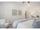 Bright main bedroom featuring natural light, coastal decor, and a tranquil, inviting space at 750 Atlantic St, Mount Pleasant, SC 29464