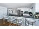 Bright kitchen featuring granite countertops, stainless steel appliances, and white cabinetry with gold hardware at 750 Lakenheath Dr, Mount Pleasant, SC 29464