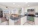 Bright kitchen with stainless appliances, ample counter space, and an open design to the adjacent living area at 9000 Palmetto Dr # G203, Isle of Palms, SC 29451