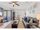 Elegant living room featuring comfortable seating, refined decor, and a sliding glass door at 9000 Palmetto Dr # G203, Isle of Palms, SC 29451