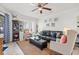 Cozy living room with stylish seating, coastal accents, and ample natural light at 9000 Palmetto Dr # G203, Isle of Palms, SC 29451