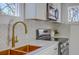 Modern kitchen featuring stainless steel appliances, stylish backsplash, and ample counter space at 10 Humphrey Ct, Charleston, SC 29403