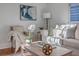Cozy living room featuring a comfortable couch, chair, and decoratively appointed coffee table at 10 Humphrey Ct, Charleston, SC 29403