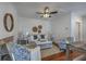 Bright and airy living room with stylish decor, a fireplace, and comfortable seating at 10 Humphrey Ct, Charleston, SC 29403
