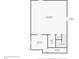 Floor plan of the basement featuring a Gathering room and two bathrooms at 1008 Hoodtown Rd, Bonneau, SC 29431