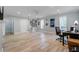 Large bonus room with wood-look floors, multiple windows, recessed lighting, and comfortable work space at 1014 Bradbury Ln, Charleston, SC 29492