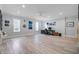 Spacious bonus room featuring wood-look floors, recessed lighting, and multiple windows for ample light at 1014 Bradbury Ln, Charleston, SC 29492