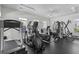 Resident fitness center with cardio equipment and natural lighting at 1025 Riverland Woods Pl # 609, Charleston, SC 29412