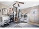 Spacious laundry room with washer, dryer, wash basin, and exterior access at 115 Clubhouse Rd, Summerville, SC 29483