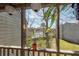 View from the balcony showcasing the trees and body of water at 1158 Village Creek Ln # 3, Mount Pleasant, SC 29464