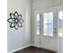 Foyer with decorative door, and hardwood floors at 116 Rouen Ln, Summerville, SC 29486
