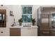 Kitchen featuring stainless steel appliances, a wine cooler, and ample counter space at 1456 Mcpherson Lndg, Johns Island, SC 29455