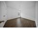 Well-lit bedroom with hardwood floors and an elegant chandelier at 166 Pavilion St, Summerville, SC 29483