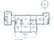 Detailed floor plan showcasing the layout of the home, including bedroom, kitchen, living room, and outdoor spaces at 1808 Ion Ave, Sullivans Island, SC 29482