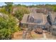 Aerial view of a charming home with well-manicured landscaping and a welcoming front porch at 205 Yellow Hawthorn Cir, Summerville, SC 29483