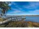 Community dock featuring beautiful waterway views and convenient boat access at 2306 Chairmaker Ct, Charleston, SC 29414
