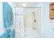 Clean bathroom featuring a shower and bathtub at 242 Little Oak Dr, Folly Beach, SC 29439