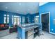 Community lounge featuring a long island bar and comfortable seating area at 2522 Egret Crest Ln, Charleston, SC 29414