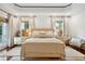 Serene main bedroom with neutral tones, plush bedding, and elegant decor providing a relaxing retreat at 3006 Cameron Blvd, Isle of Palms, SC 29451