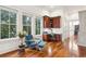 Cozy office area with built-in desk and ample natural light at 3006 Cameron Blvd, Isle of Palms, SC 29451