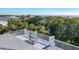 The rooftop deck has ample seating with ocean and neighborhood views, perfect for entertaining at 3006 Cameron Blvd, Isle of Palms, SC 29451