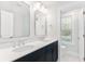 Bright bathroom with double sink vanity, quartz countertops, and modern fixtures at 3105 Vanessa Lynne, Johns Island, SC 29455