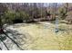 Scenic pond with lush greenery, moss, and trees, creating a serene view at 328 Fox Field Rd, Walterboro, SC 29488