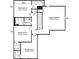 Second floor plan featuring 3 bedrooms, 1 game room, and 1 guest suite at 419 Cadbury Loop, Summerville, SC 29486