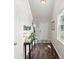 Bright entryway showcasing hardwood floors and a view to the front door at 546 Alderly Dr, Moncks Corner, SC 29461