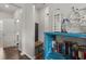 Hallway with decor, bookshelf, and views to additional rooms at 546 Alderly Dr, Moncks Corner, SC 29461