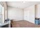 Clean bedroom with neutral walls, carpet, double door closet, and bright window at 587 Crossland Dr, Moncks Corner, SC 29461