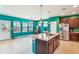 Open kitchen featuring a large island, stainless steel appliances, and natural light at 587 Crossland Dr, Moncks Corner, SC 29461