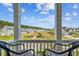 Charming porch view of a well-manicured neighborhood with sidewalks and lush greenery, plus comfortable seating at 587 Crossland Dr, Moncks Corner, SC 29461