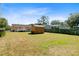 Spacious backyard with shed at 679 Kent St, Mount Pleasant, SC 29464